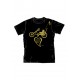 Heart of Gold T Shirt - black adult Large 